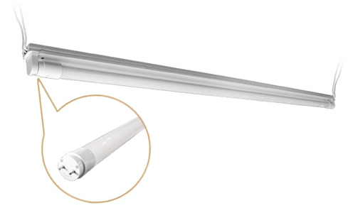 T8 玻璃 LED 灯管 0.6 米与 1.2 米的规格参数
