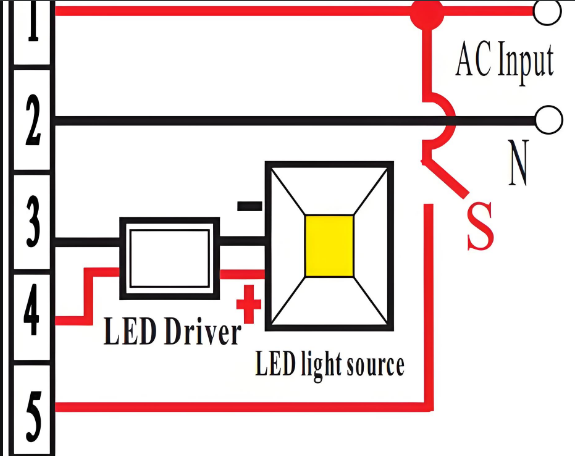 led灯管应急电源接线图.png